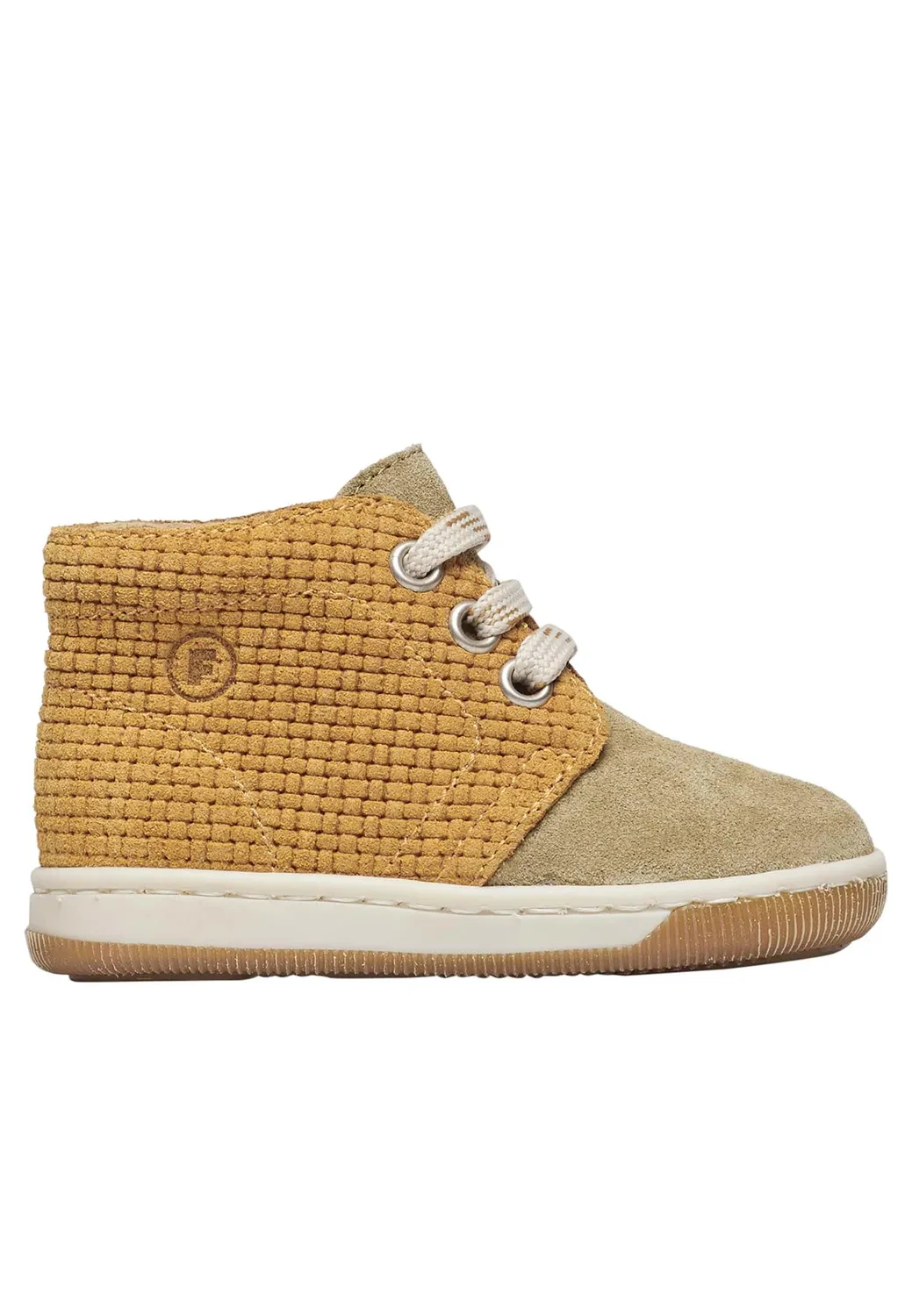 Falcotto Moemoe baskets bébé suède lacets