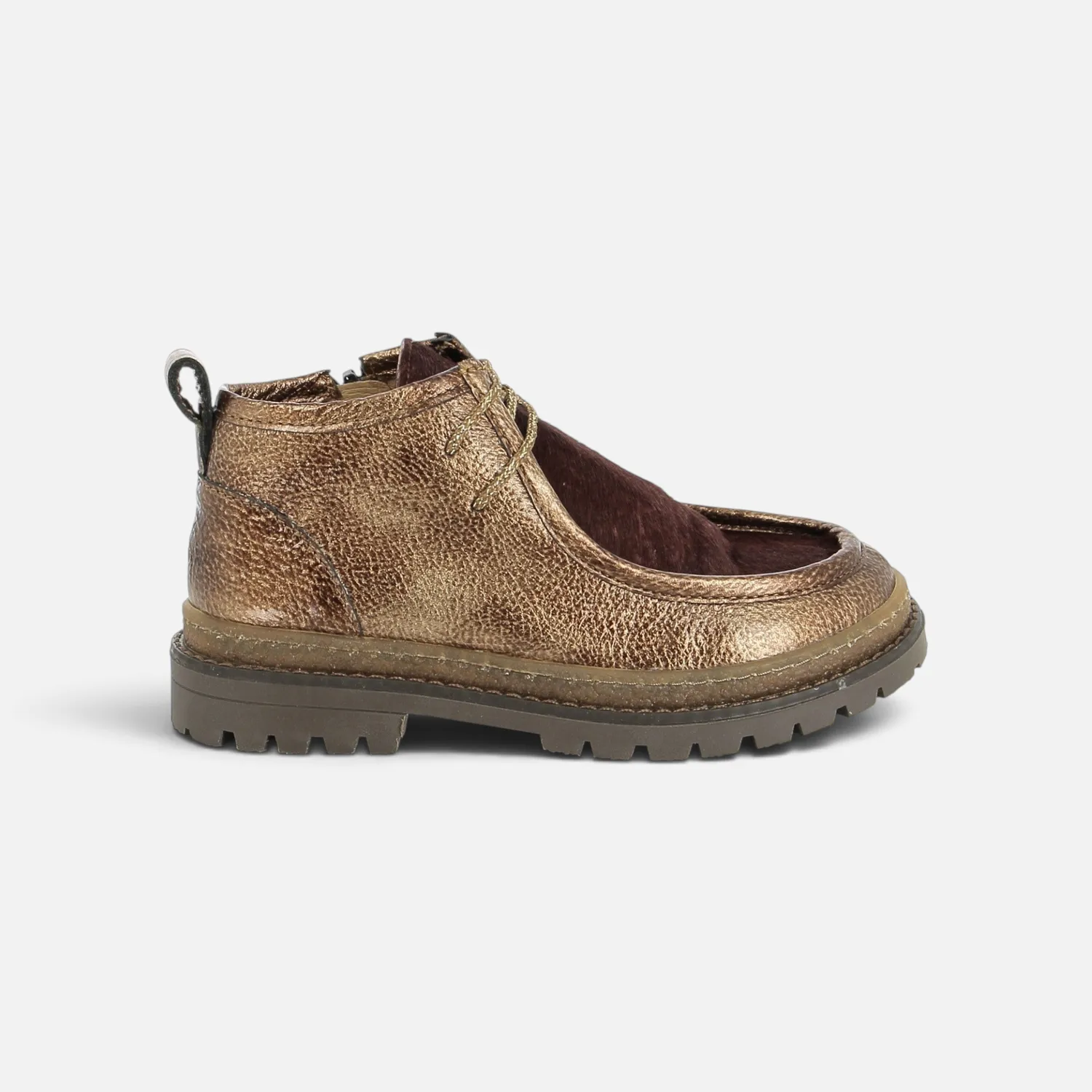 10is Wall Zip Micky chaussures cuir fille