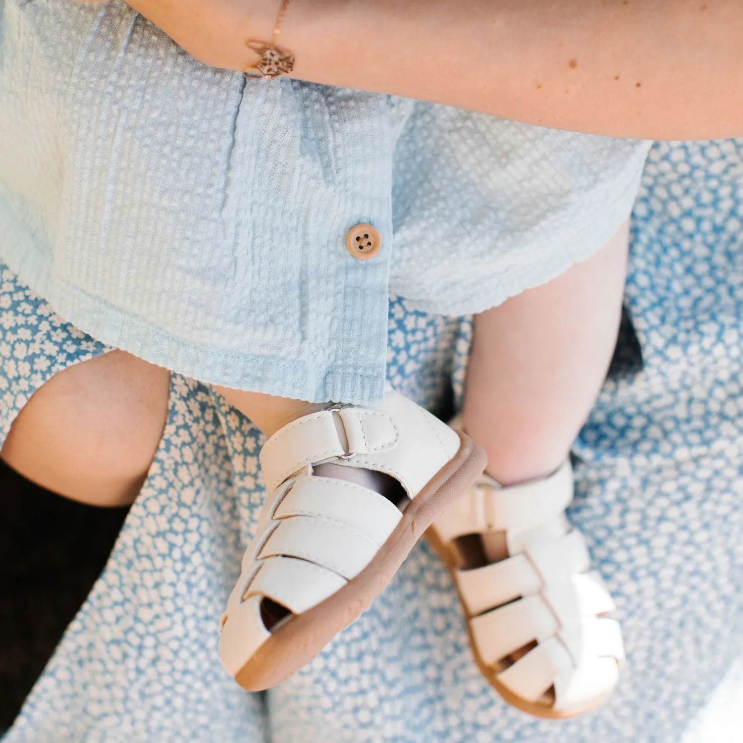 BabyMocs Little Gardener Sandale Bébé Protège-Orteils