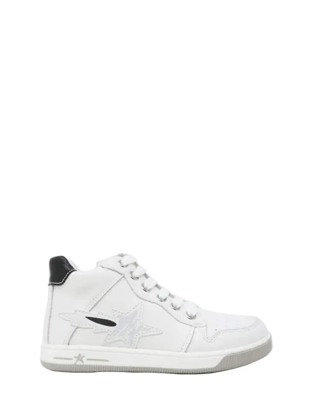 Falcotto Frankie Zip 1N20 bottines cuir argent