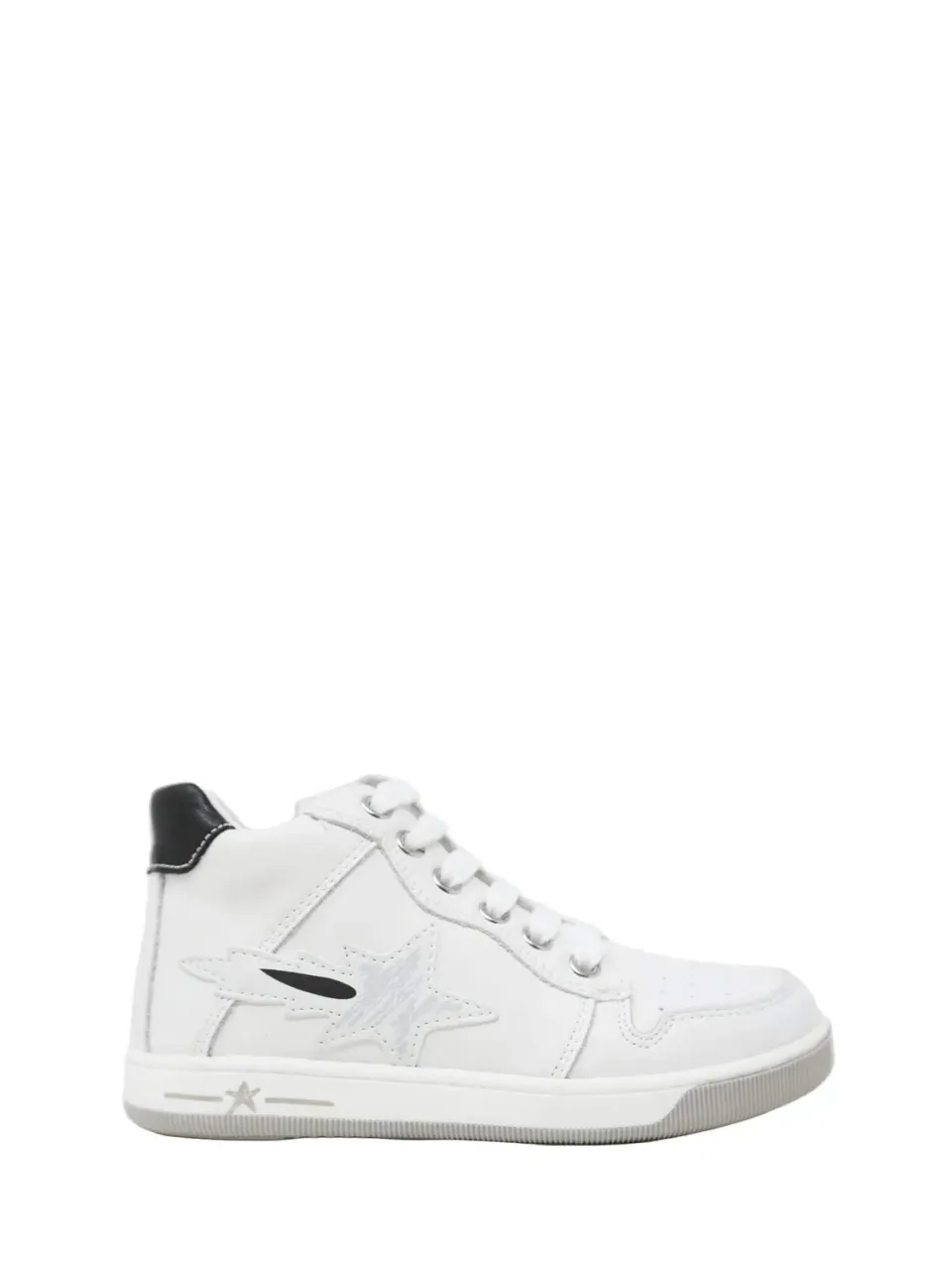 Falcotto Frankie Zip 1N20 bottines cuir argent