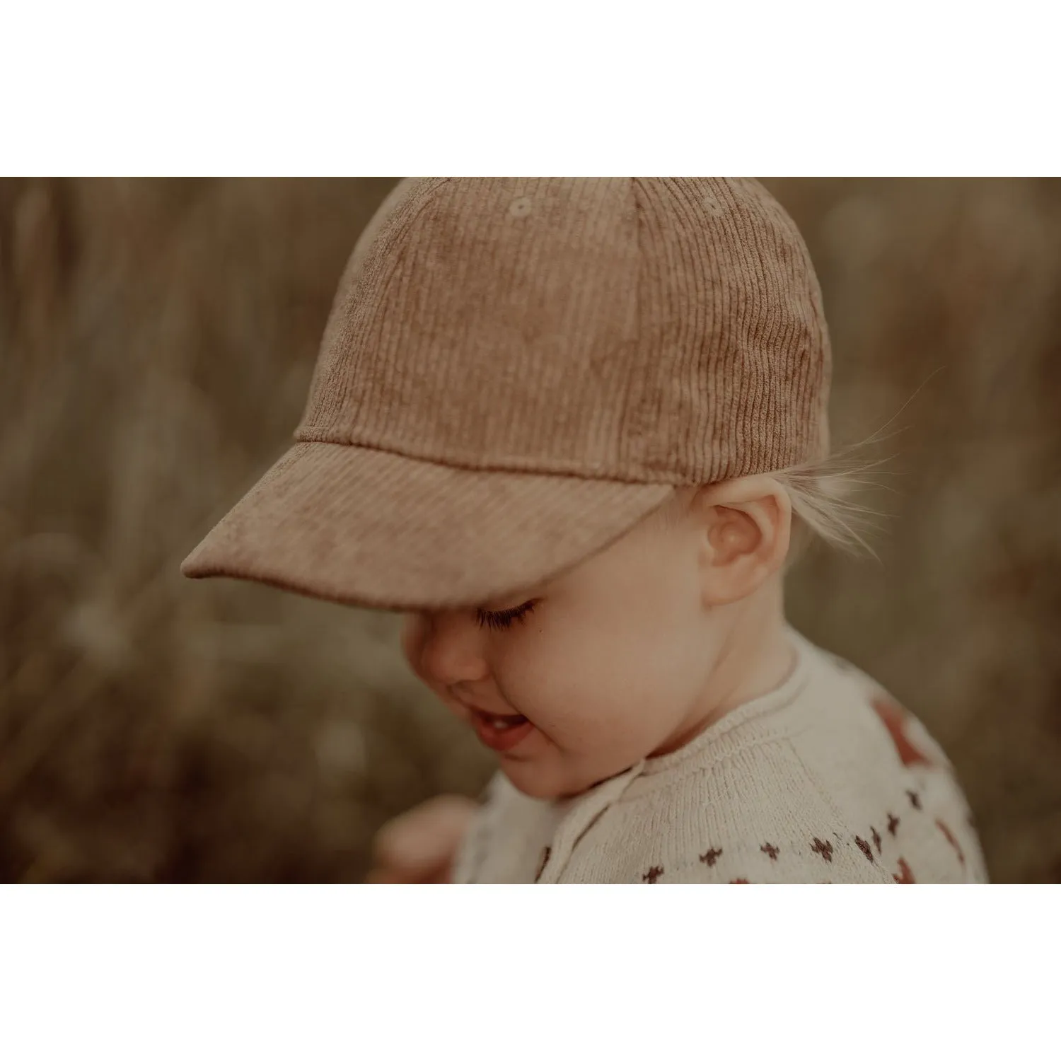 BabyMocs Casquette Velours Enfant Coton Bio Anti-UV
