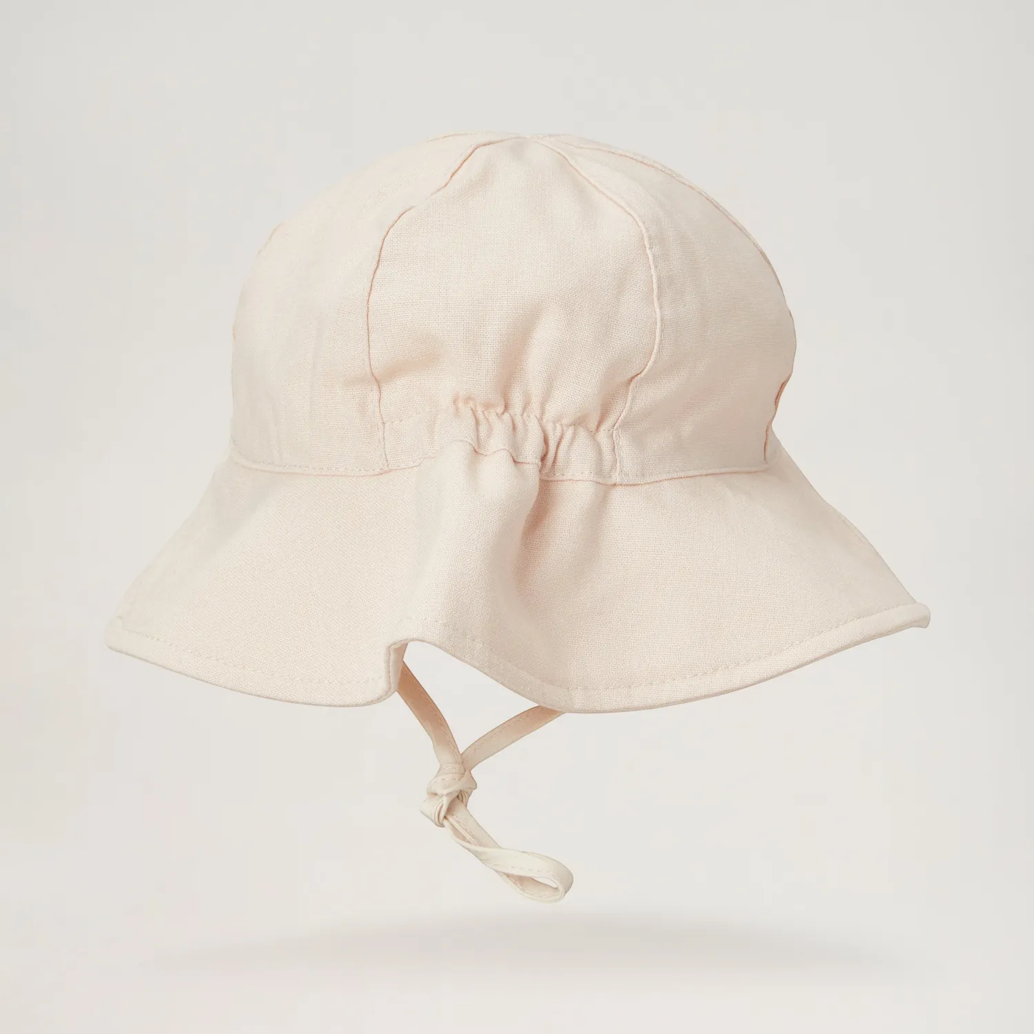 BabyMocs Linen Hat chapeau lin enfant UPF 50+