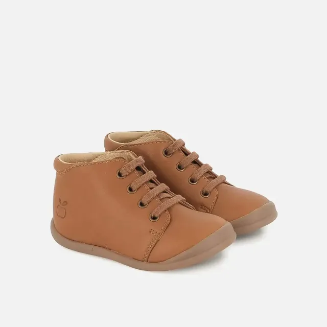 10is Flex-Up Bottine chaussures premiers pas cuir