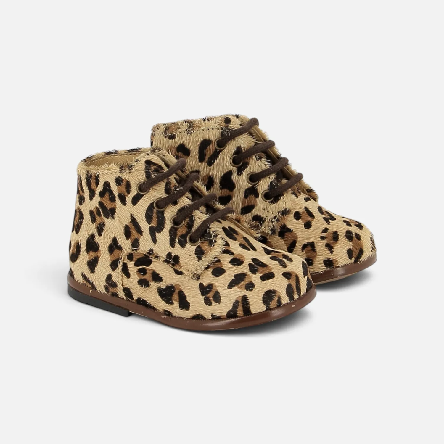 10is T&C 1 Derby chaussures premiers pas cuir