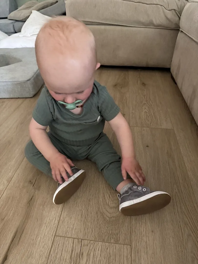 ROBEEZ Dino Dan Soft Soles chaussures bébé dinosaure