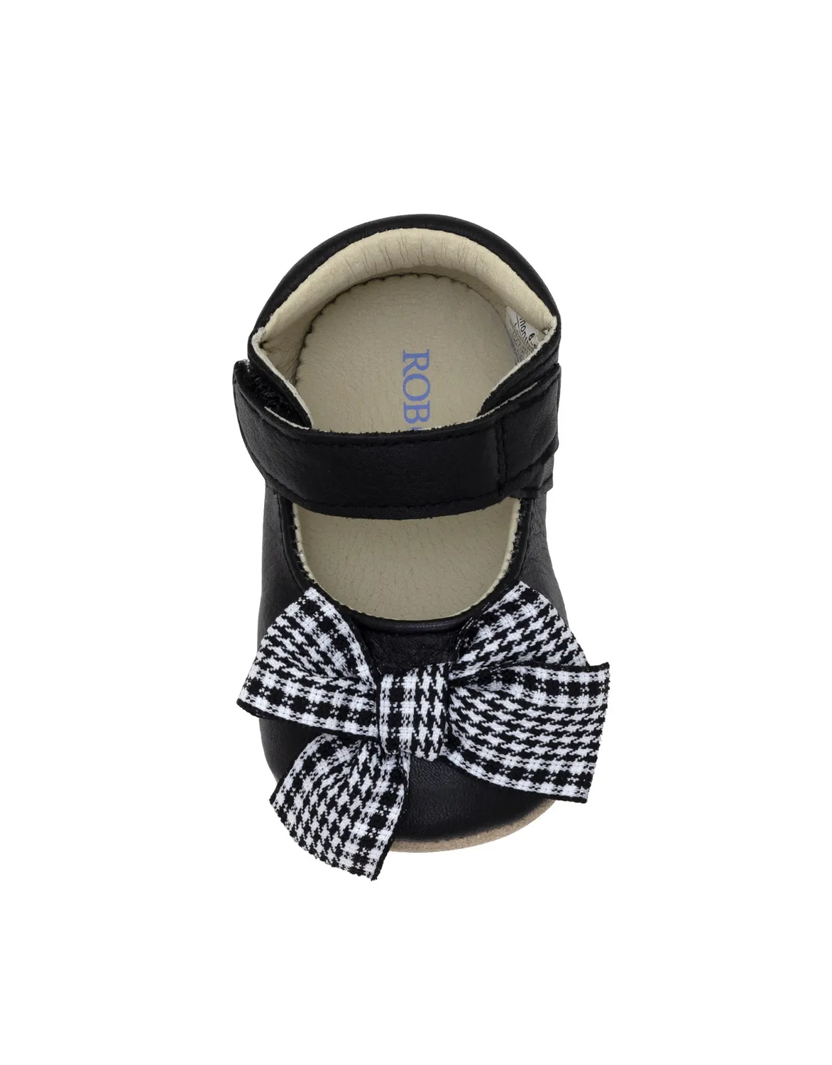 Robeez First Kicks Raelynn chaussures bébé noires cuir