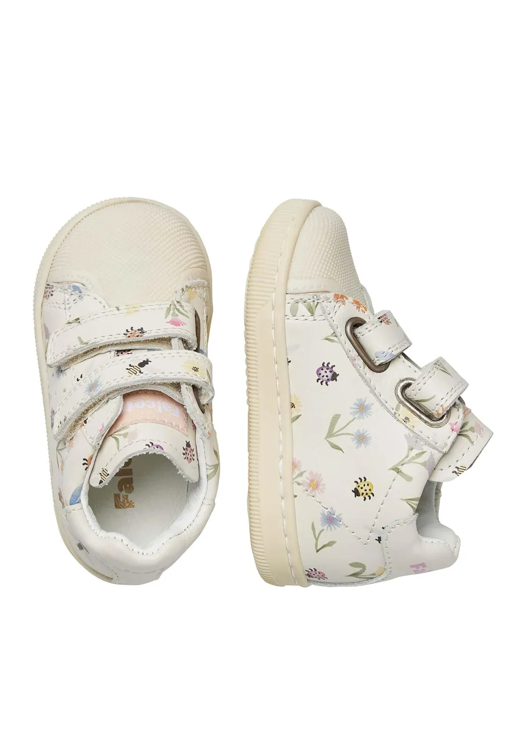Falcotto Moon VL baskets premiers pas fleurs