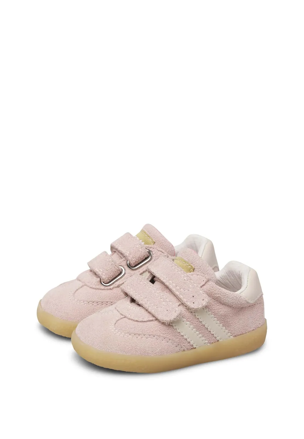 Falcotto Baskets Cuir et Suède Bébé Premiers Pas