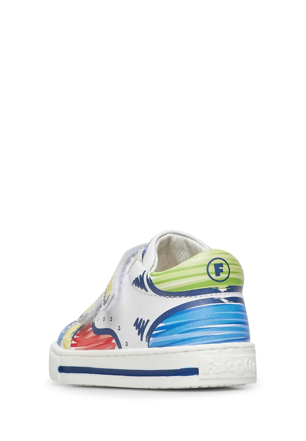 Falcotto FLAURRY VL baskets en cuir Blanc