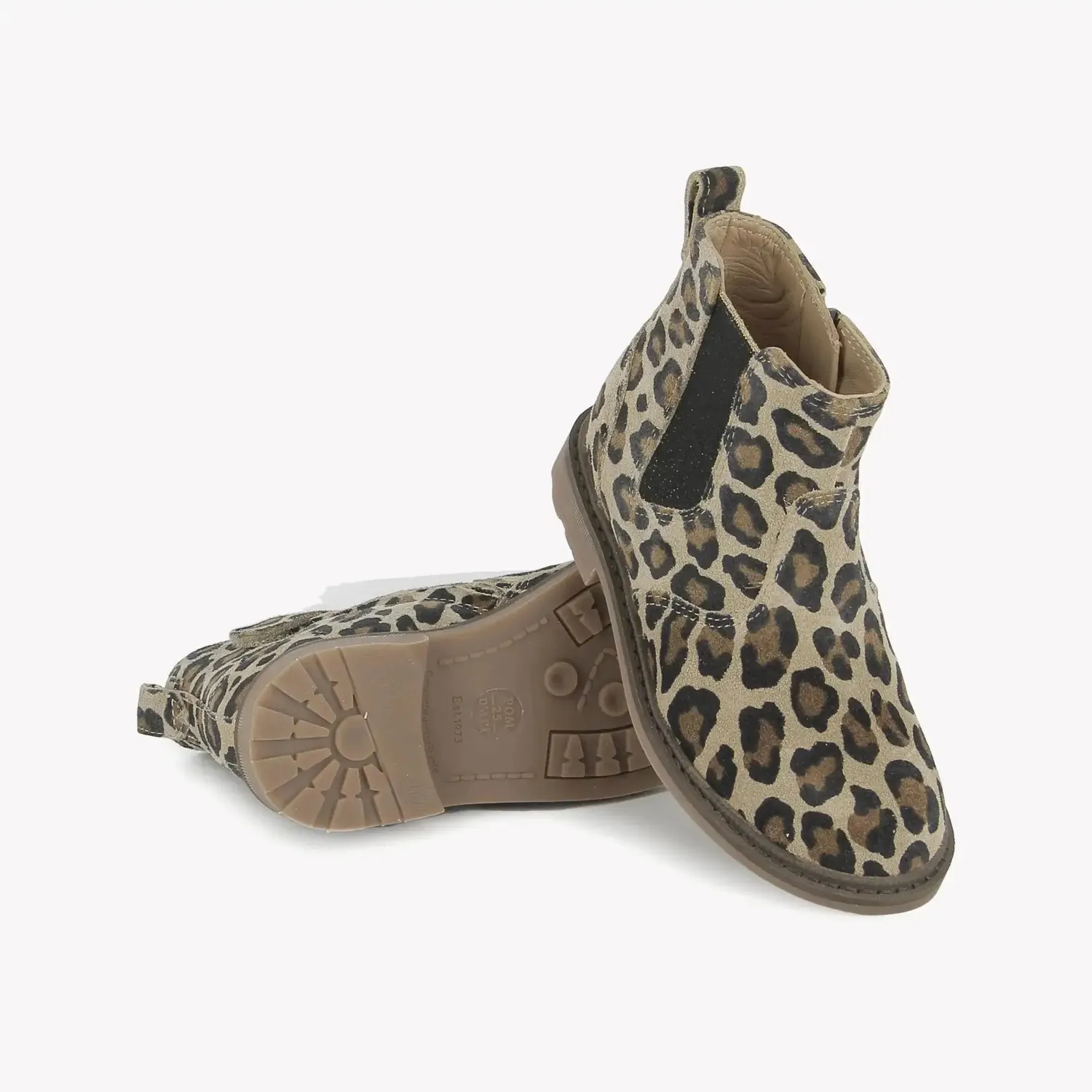 10is Sister Jodzip bottines fille cuir léopard