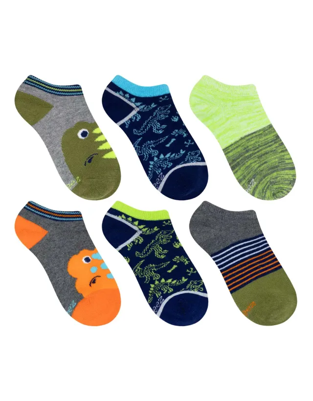 Robeez Follow The Roar socquettes olive lot 6 dinosaure