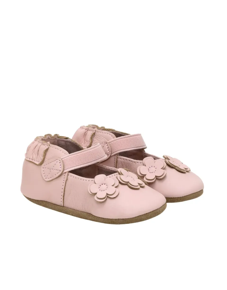 Robeez Soft Soles Brianna chaussons Mary Jane cuir