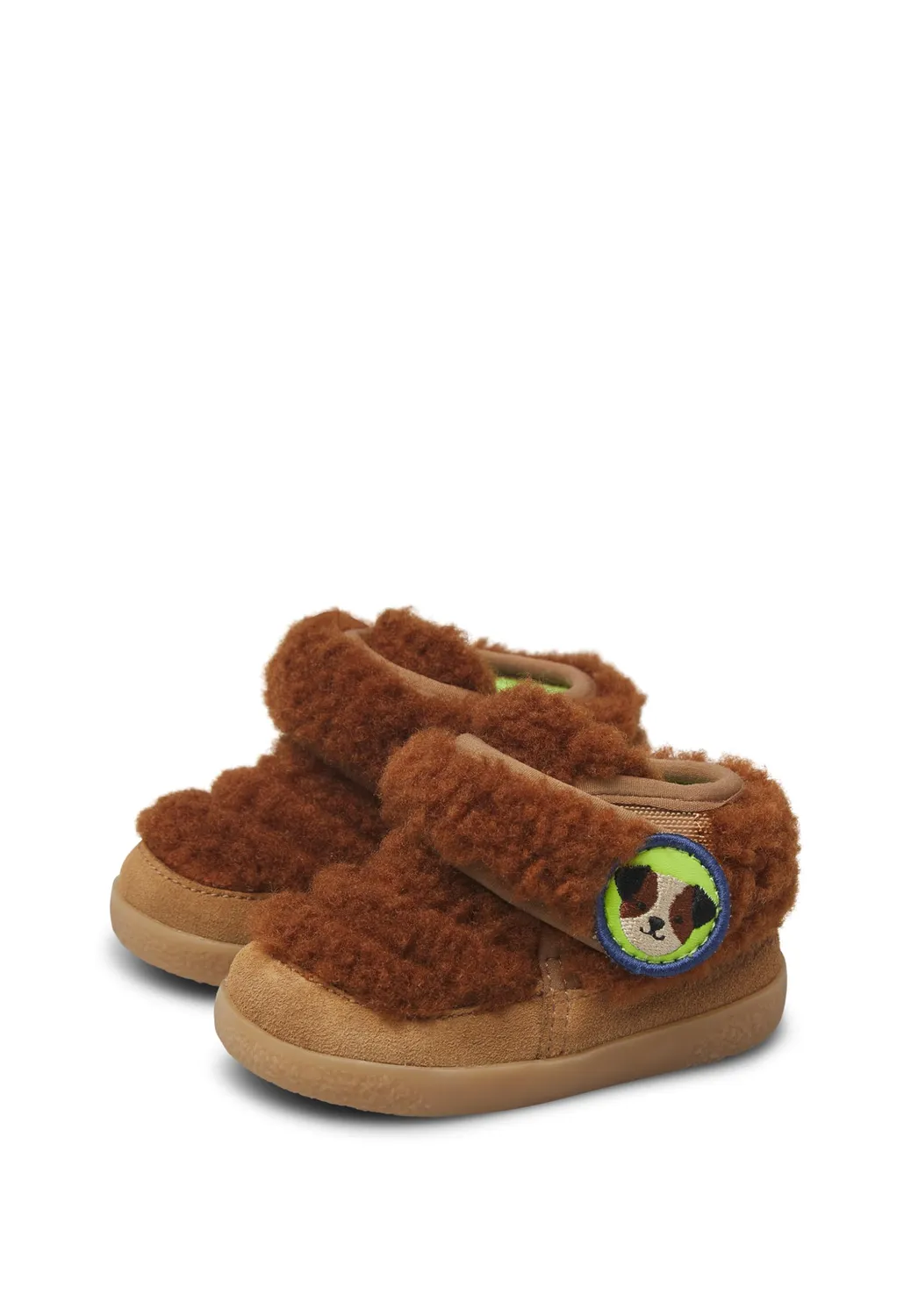 Falcotto Bottines Suède Laine Enfant Scratch