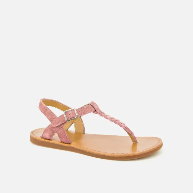 10is Plagette Antic Tong sandales