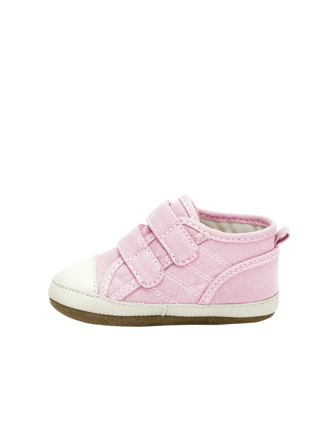 Robeez First Kicks Joleen baskets bébé rose toile