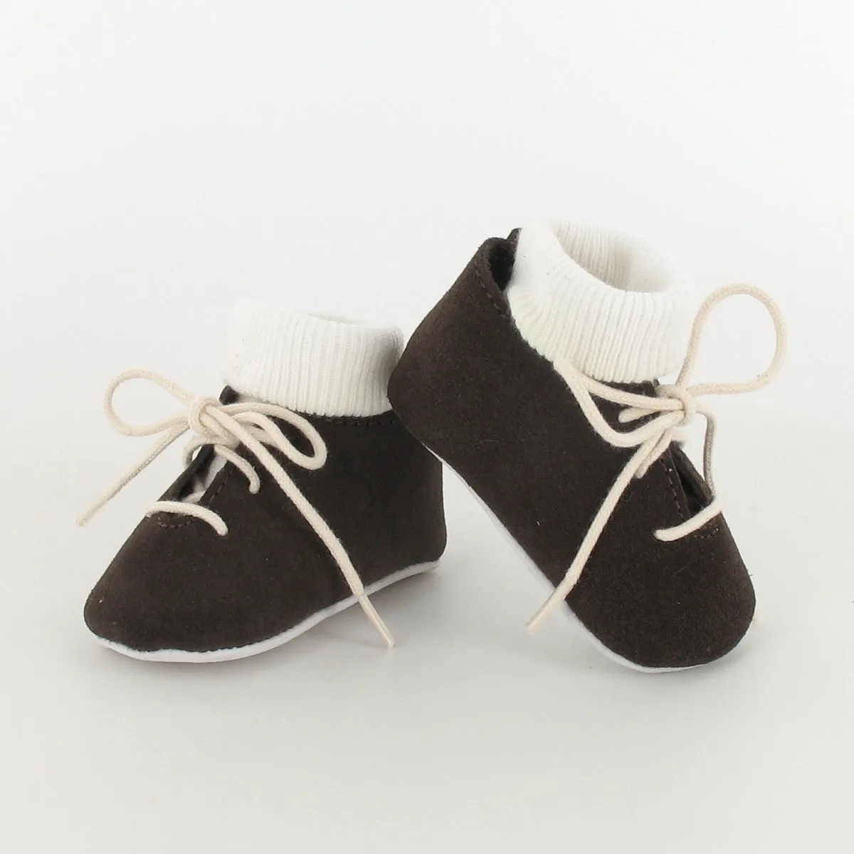 Le Petit Fils du Cordonnier Diagana chausson bébé chaussette cuir