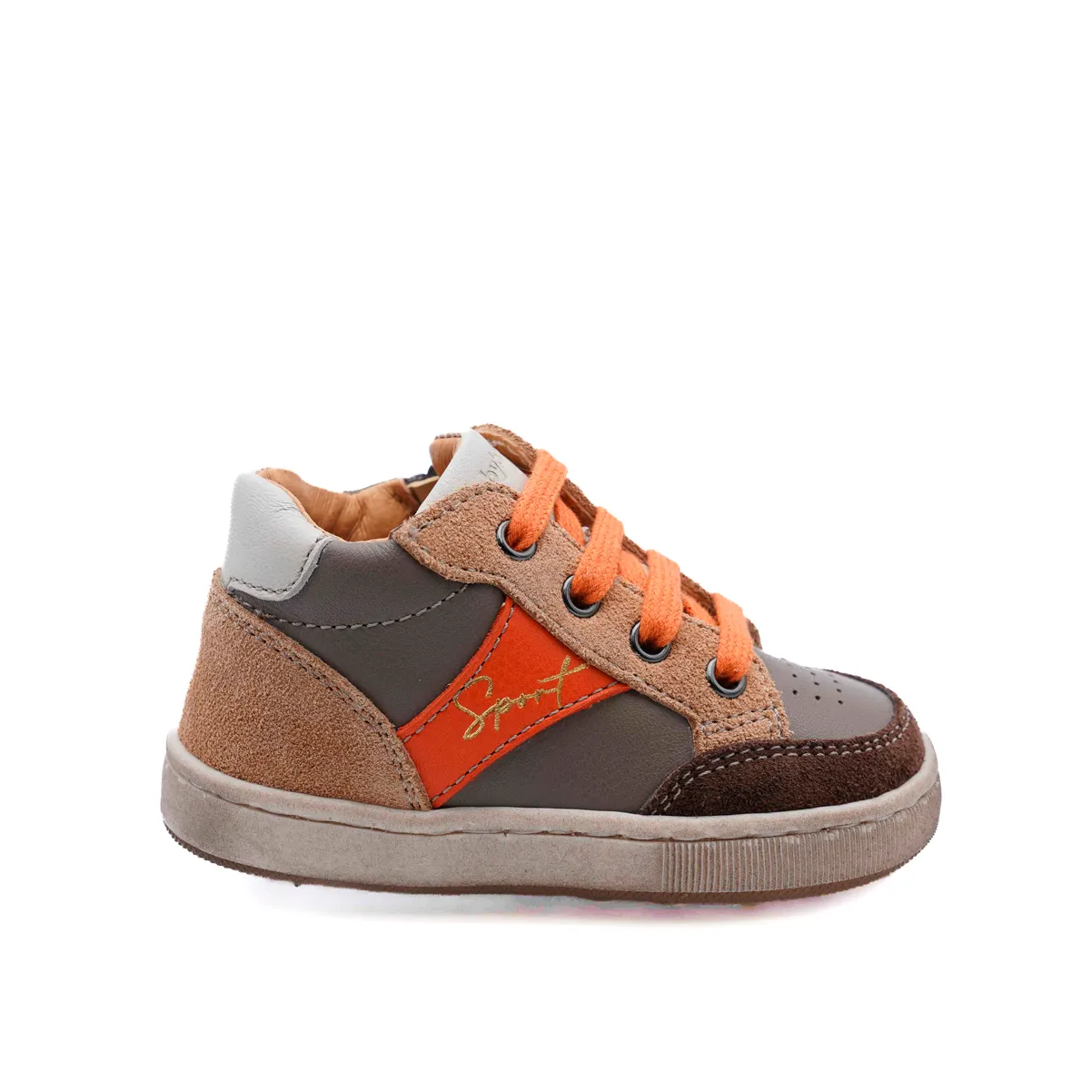 Babybotte Formidable chaussure naissance cuir lacets zip