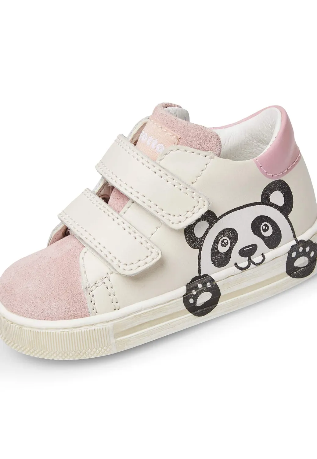 Falcotto Pedee VL baskets bébé scratch cuir souple