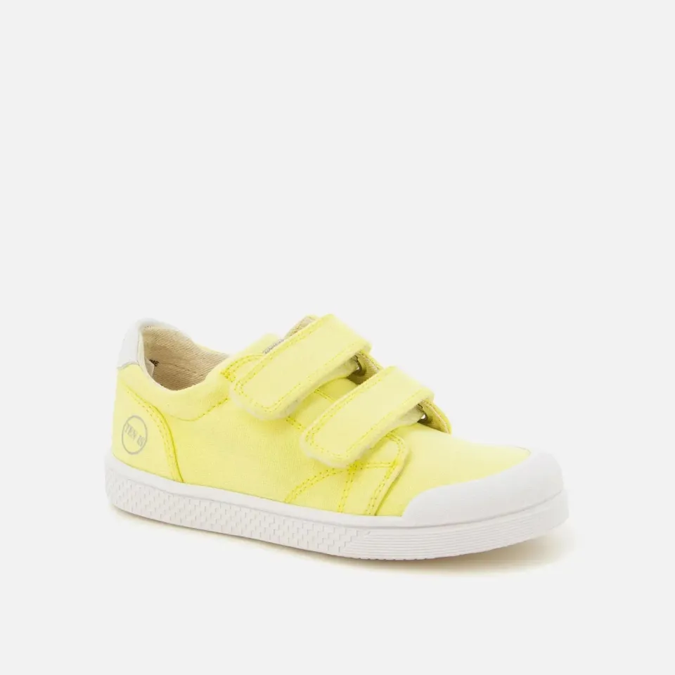 10is Ten V2 W baskets jaune lime toile