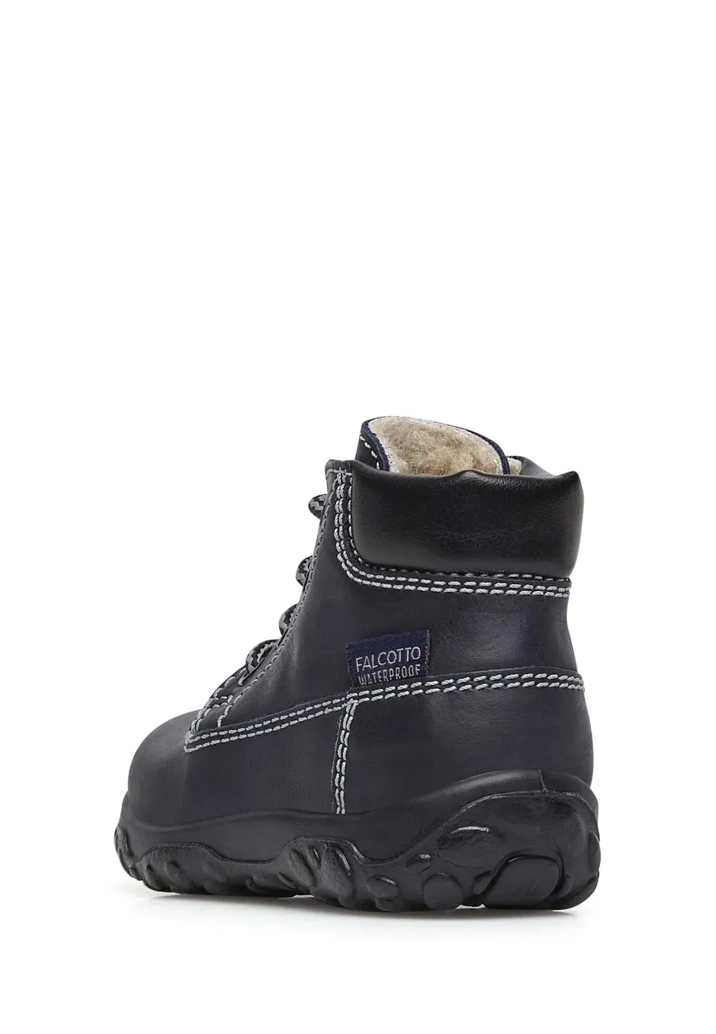 Falcotto Toc WP bottine garçon cuir imperméable