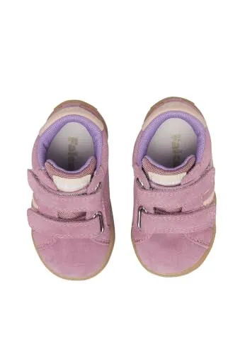 Falcotto Baskets Cuir Suède Enfant Scratch Léger