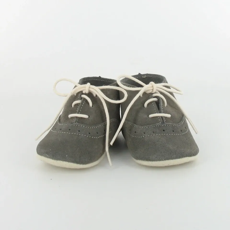 Le Petit Fils du Cordonnier Diese chausson bébé semi-montant cuir