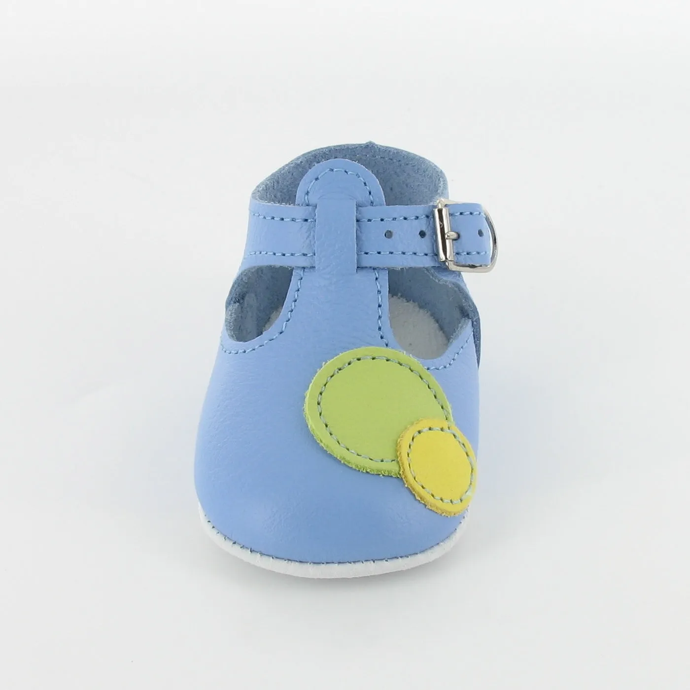 Le Petit Fils du Cordonnier Croiseur chausson bébé Salomé cuir