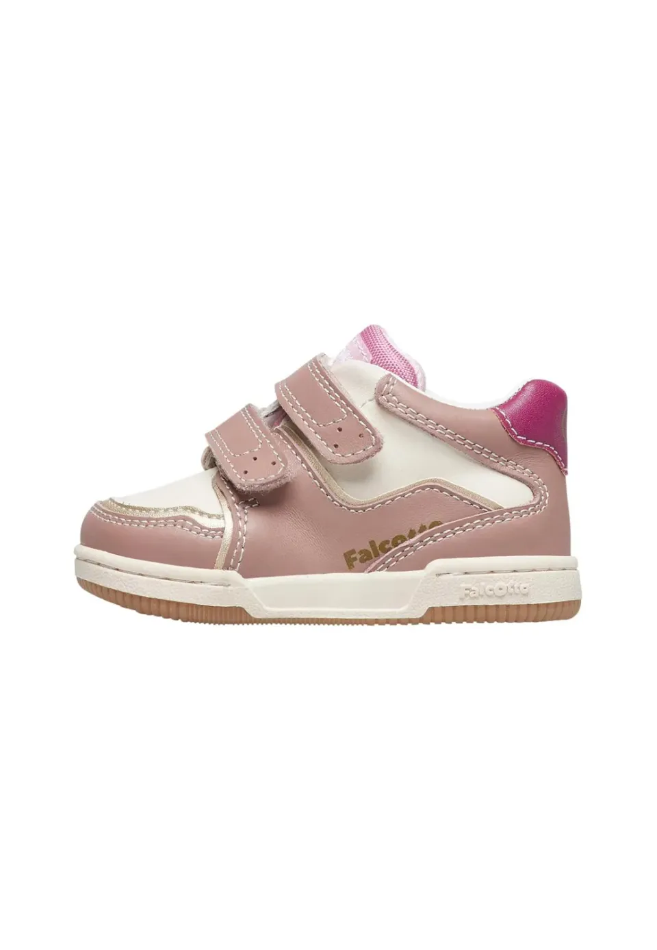 Falcotto Greny VL baskets cuir fille scratch