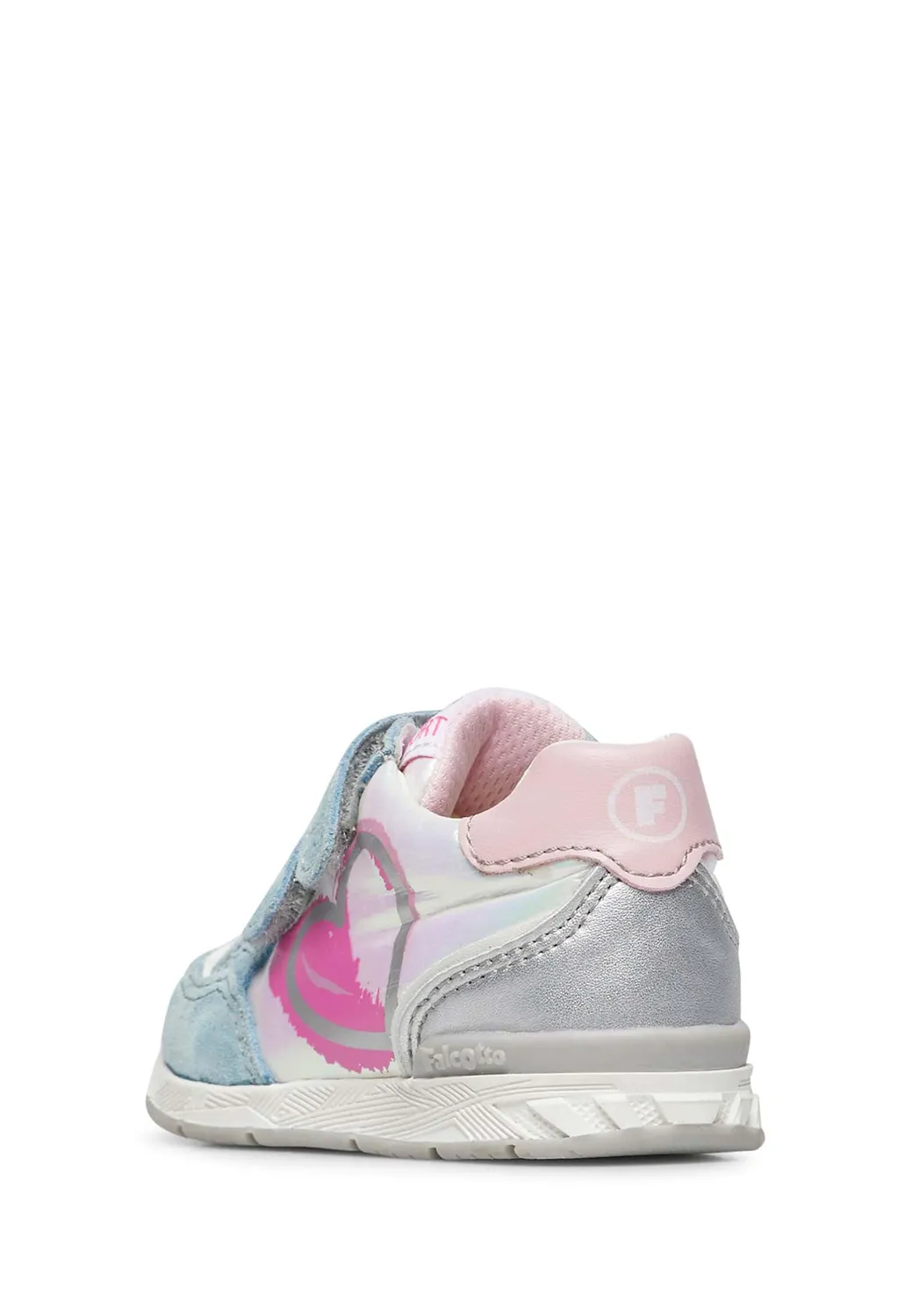 Falcotto Belle sneaker fille suède velcro