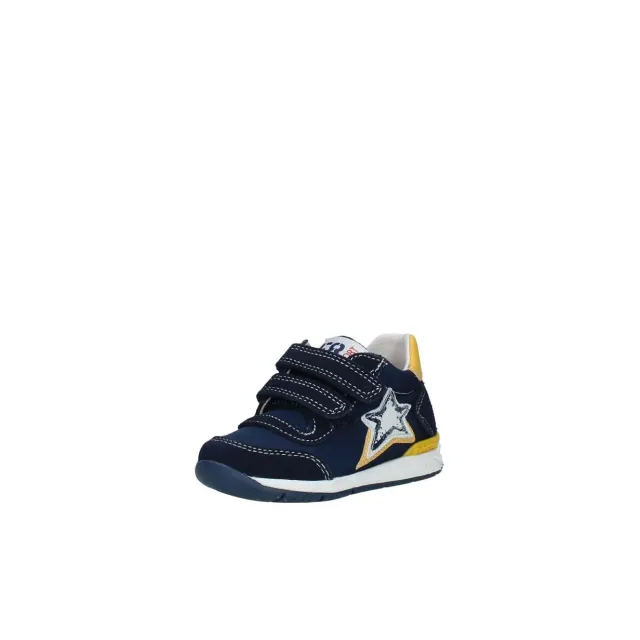 Falcotto Ferdi baskets premiers pas marine jaune