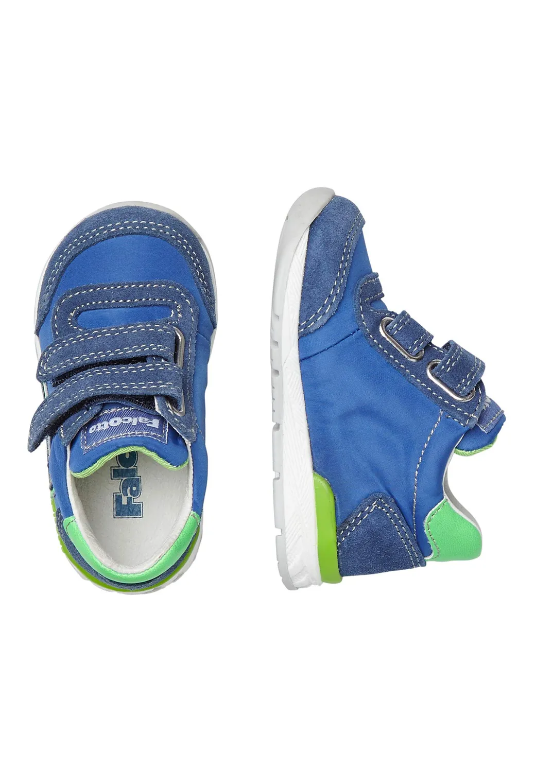 Falcotto New Ferdi VL baskets bébé daim et nylon