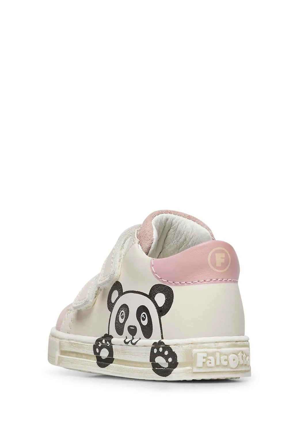 Falcotto Pedee VL baskets bébé scratch cuir souple