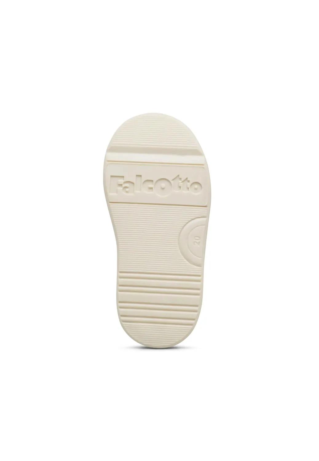 Falcotto baskets daim brodé enfant double scratch