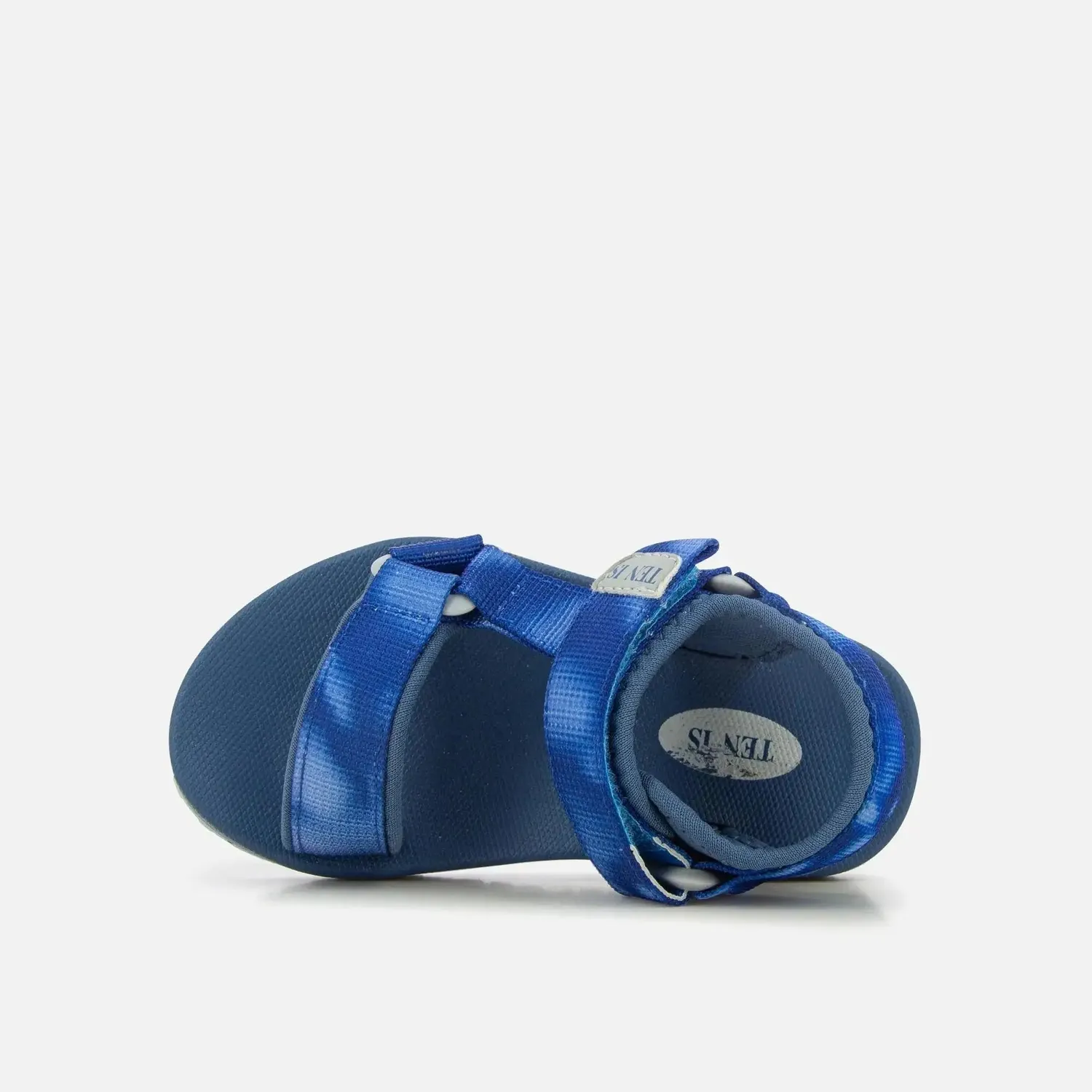 Pom d'Api Ten Sun sandale toile bleue tie and dye
