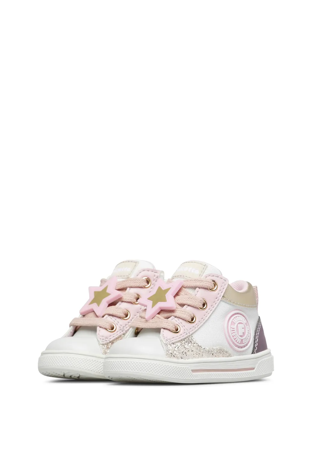Falcotto sneakers écopelle tissu enfant