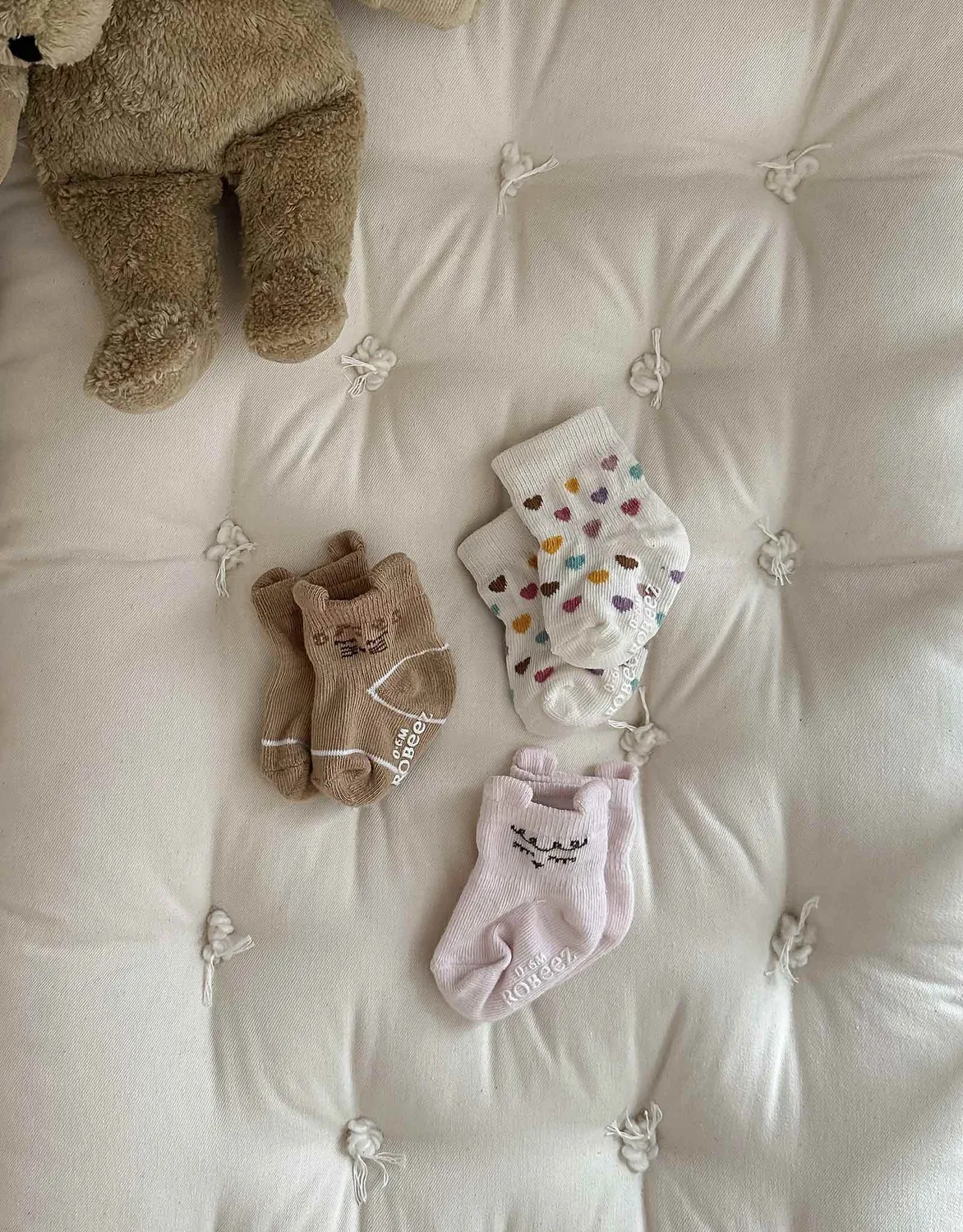 Robeez Amber & Eden chaussettes bébé lot de 3 ours