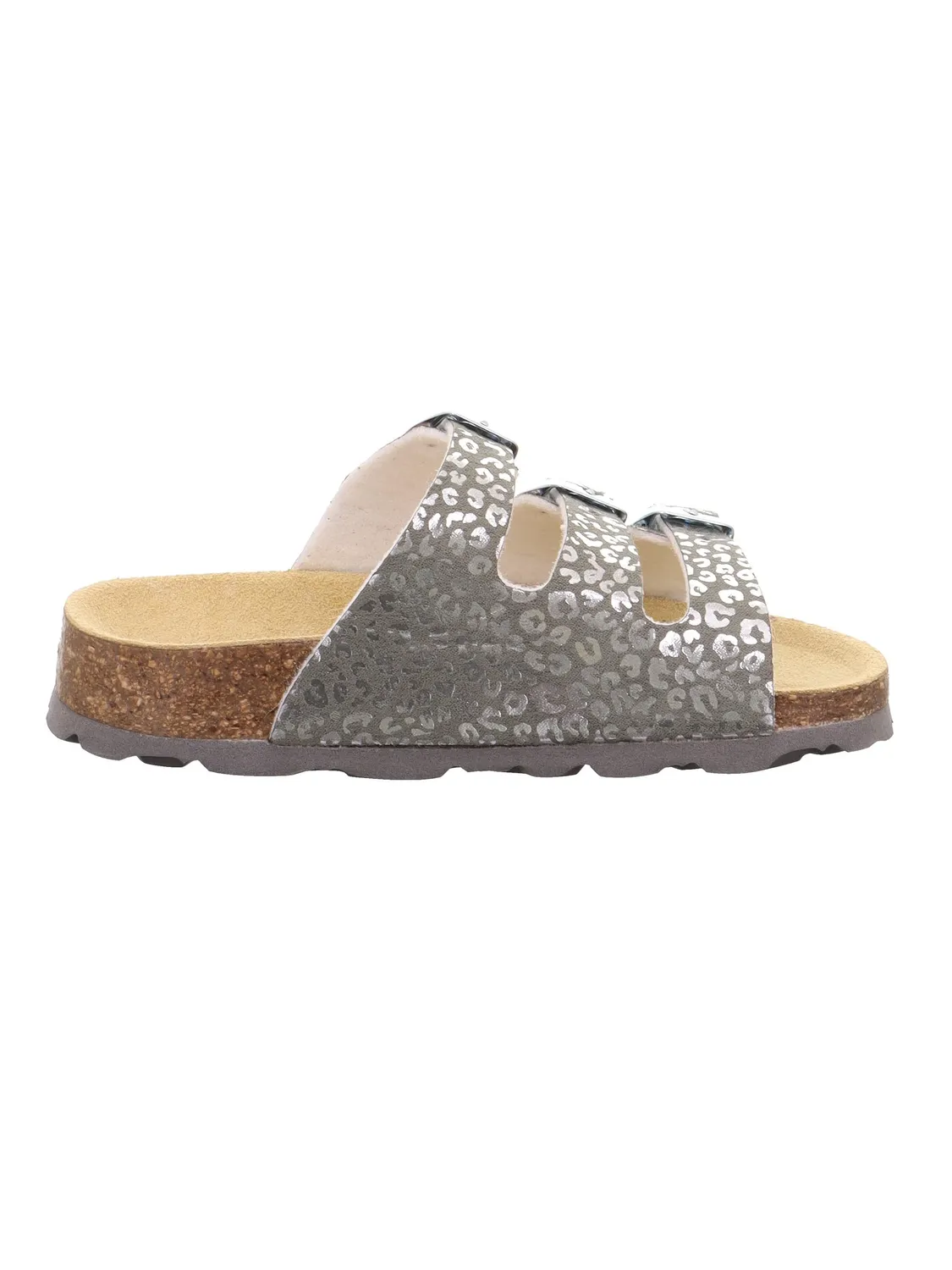 Superfit Chaussons Fille Gris cuir synthetique