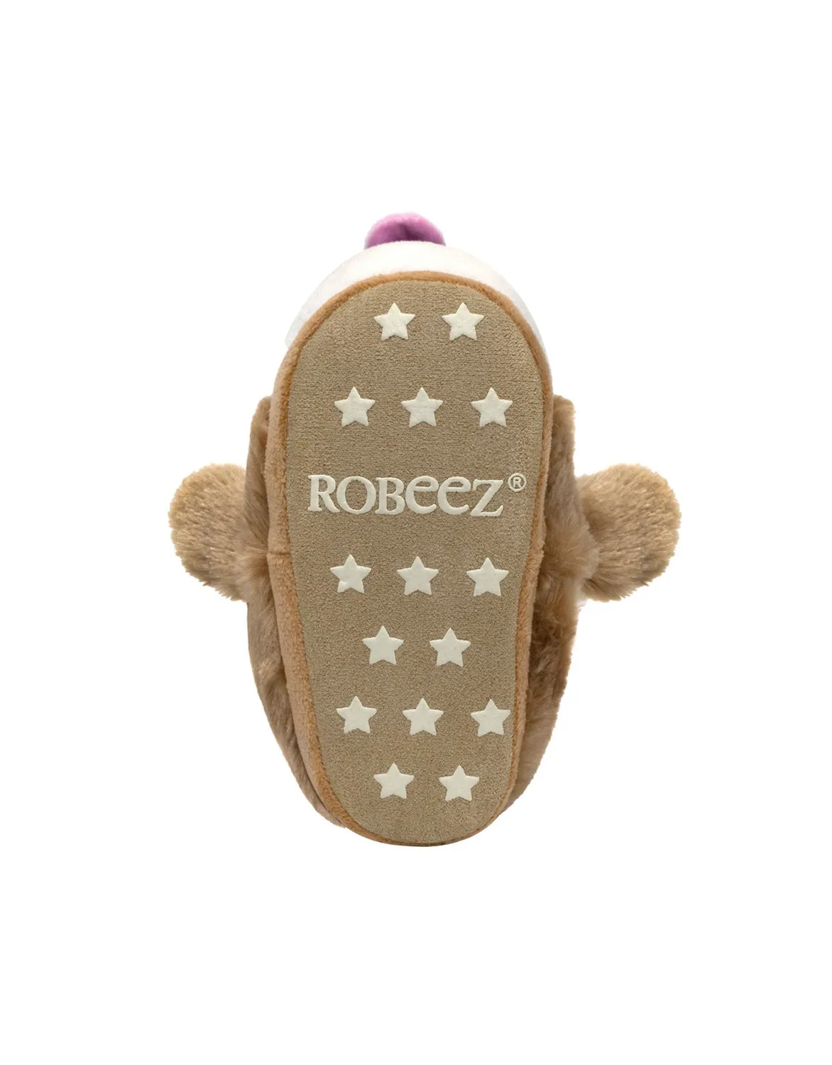 Robeez Rocky chaussons lumineux beiges