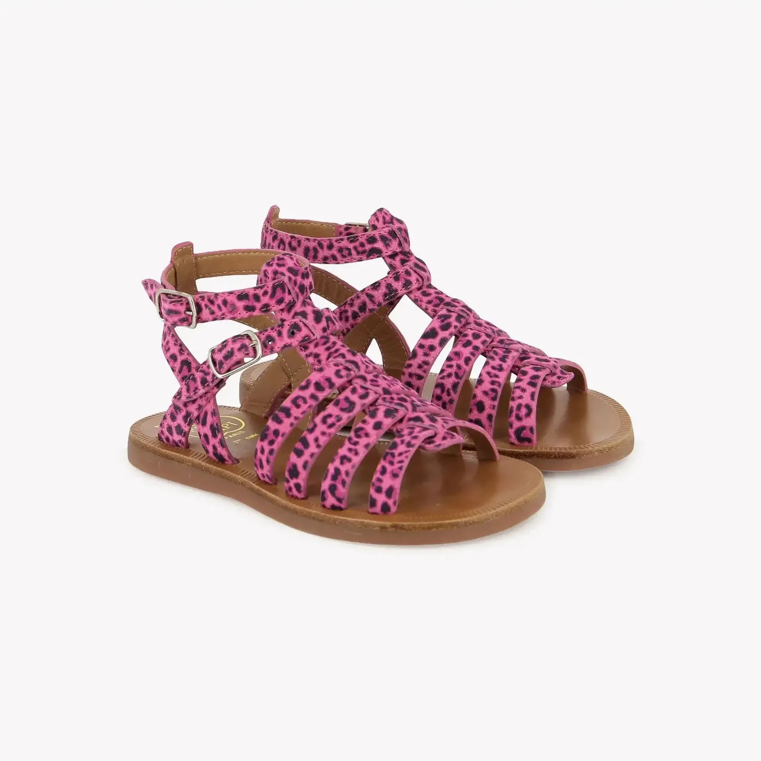 10is Plagette Gladiator sandales enfant cuir