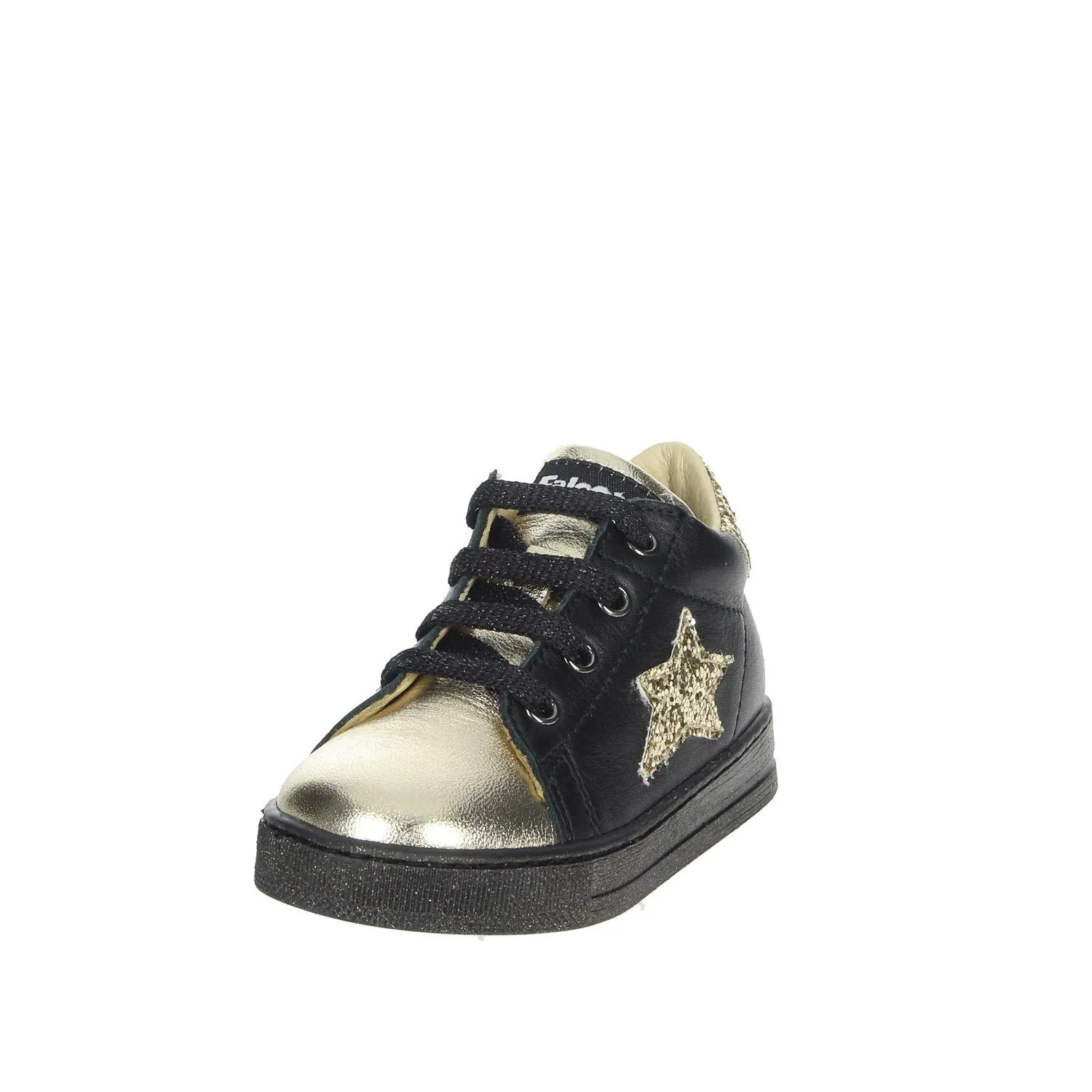 Falcotto Sirio 9122 baskets cuir lacets premiers pas