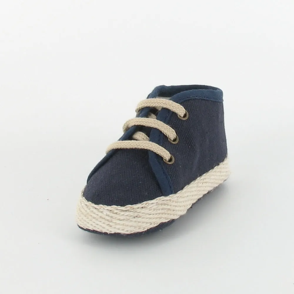 Le Petit Fils du Cordonnier Départ tennis chausson bébé coton