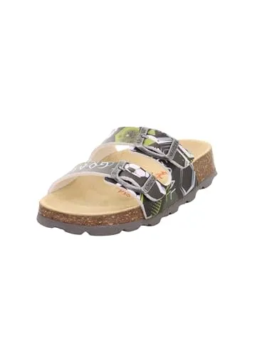 Superfit 0130 Chaussons Garcon Noir cuir synthetique