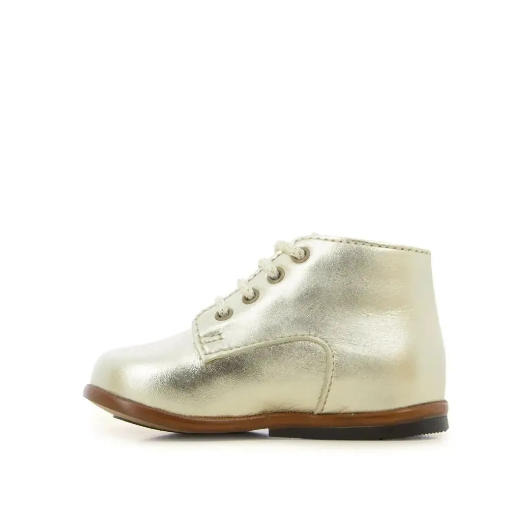 10is Derby chaussures premiers pas cuivre fille