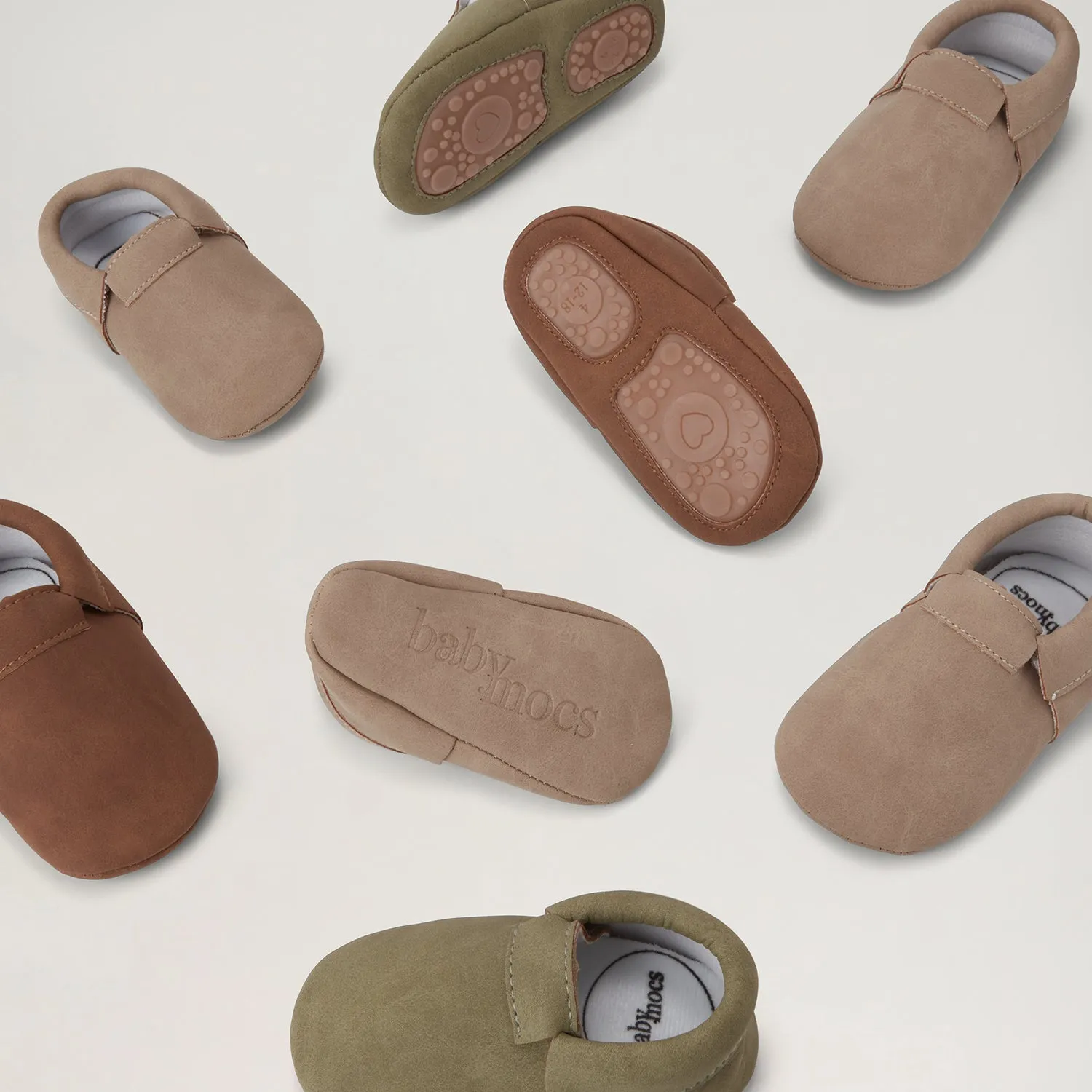 BabyMocs Casual Mocs Chausson Enfant Vegan Intérieur