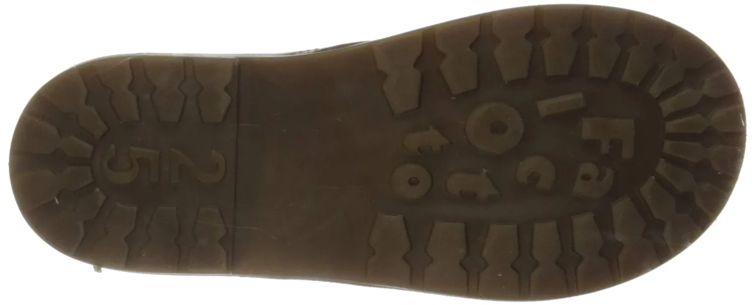 Falcotto Fox baskets montantes bébé cuir cognac premiers pas
