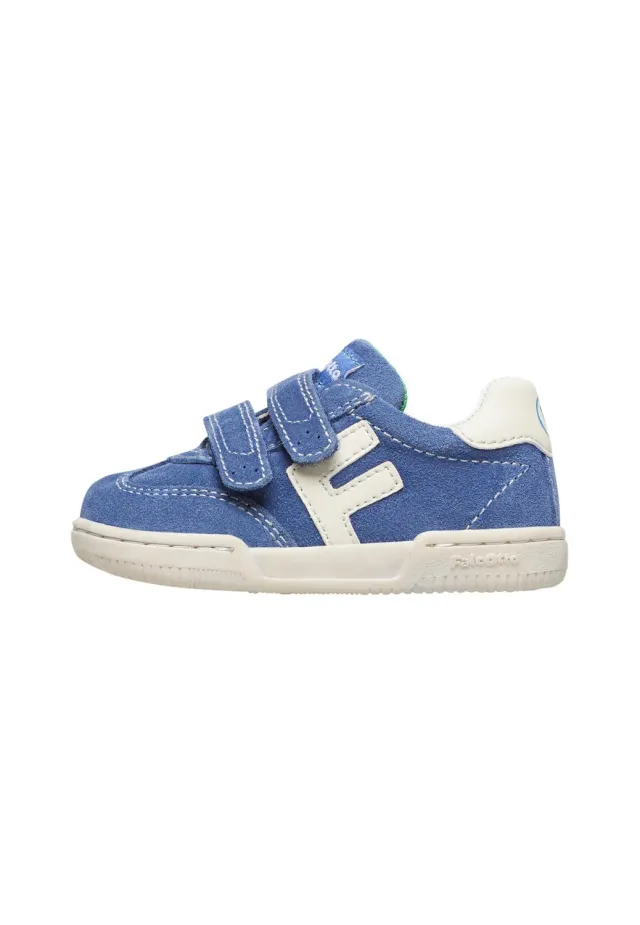 Falcotto baskets cuir suède premiers pas