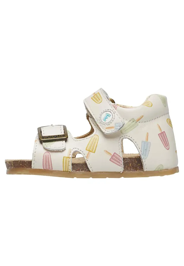 Falcotto sandales bébé cuir boucle scratch