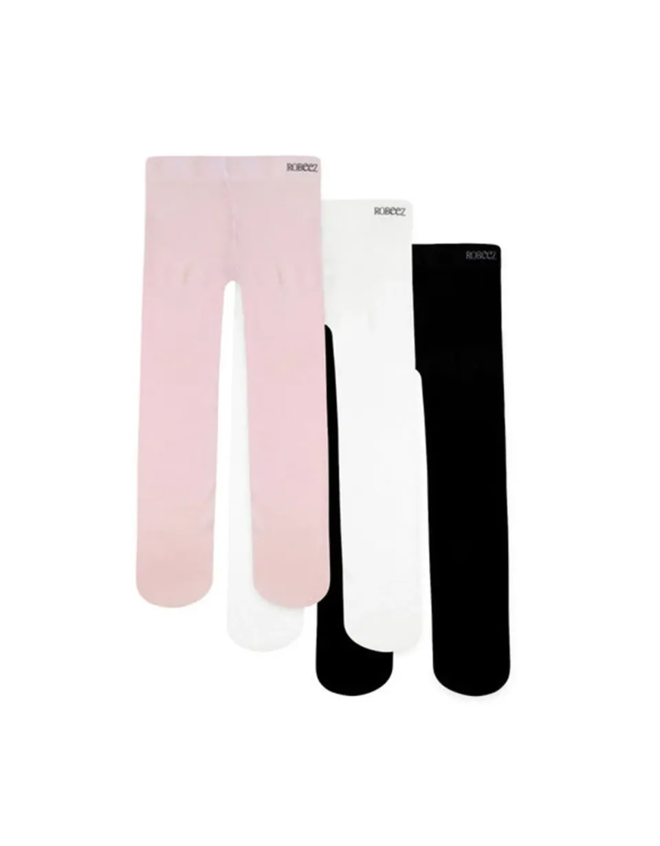 Robeez Mildred collants opaques légers lot de 3 fille
