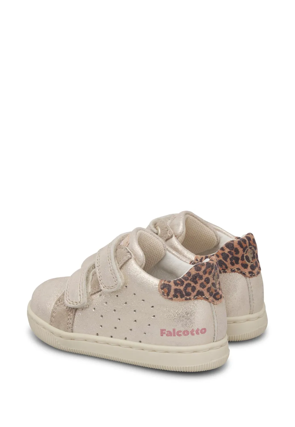 Falcotto Baskets Cuir Suède Enfant Scratch